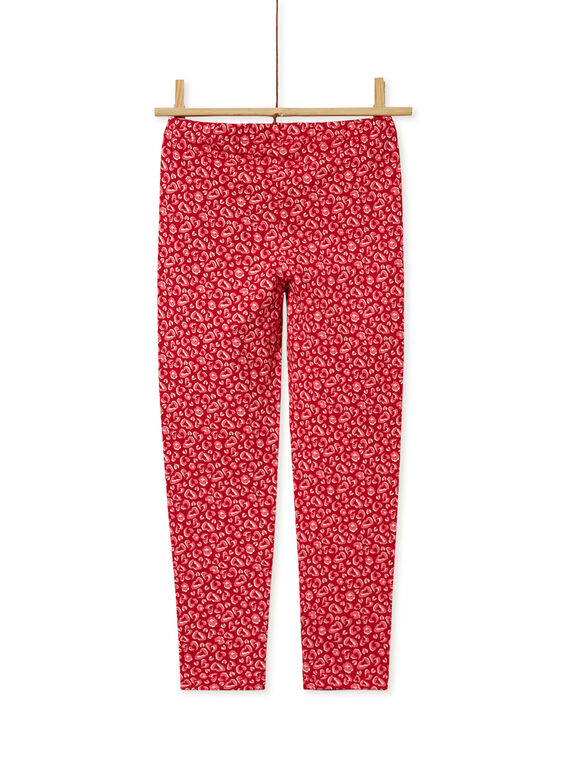 Dark orange LEGGINGS KYABRILEG2 / 20WI01F2CAL408